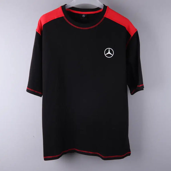 [BUNJANG] Mercedes-Benz Logo T-Shirt Black (Size 105) / 메르세데스 벤츠 로고 굿즈 반팔티 블랙 (105)