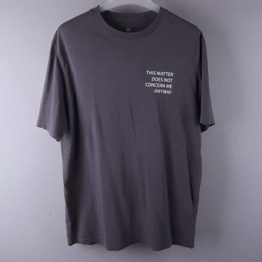 [BUNJANG] Massimo Dutti Short Sleeve T-Shirt Grey (M) / 마시모두띠 반팔 티셔츠 그레이 (M)