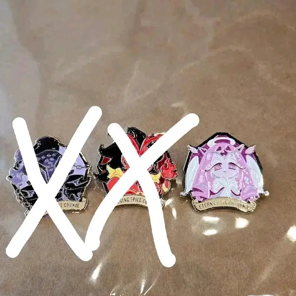 [BUNJANG] Cookie Run: Kingdom Metal Pin Badge / 쿠키런 쿠킹덤 부산팝업 메탈 핀뱃지