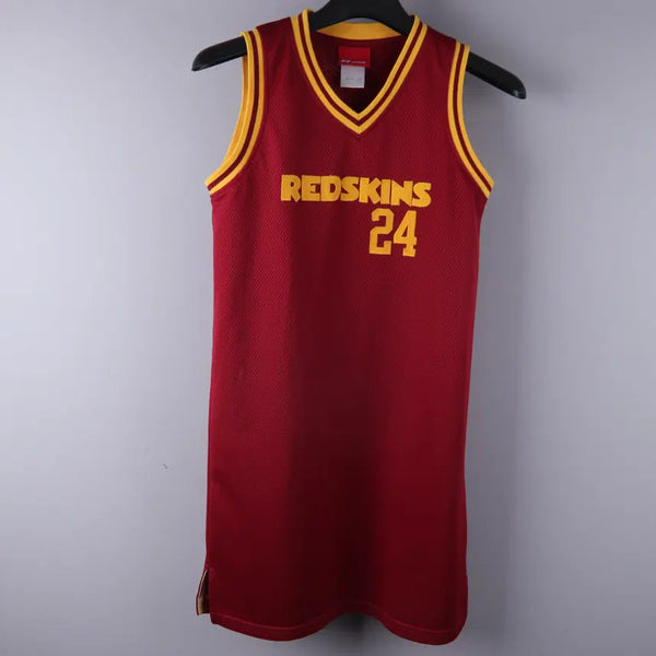 [BUNJANG] Reebok Washington Redskins Mesh Basketball Jersey Dress (M) / 리복 워싱턴 레드스킨스 메쉬 농구 저지 원피스 (M)