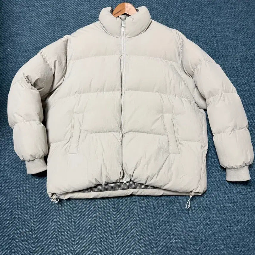 [BUNJANG] Unoutfit Short Padded Jacket Grey L / 언아웃핏 숏패딩 그레이 L