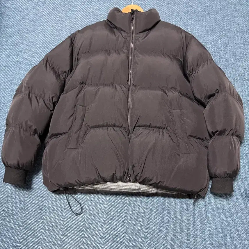 [BUNJANG] Unoutfit Short Padded Jacket Black L / 언아웃핏 숏패딩 블랙 L