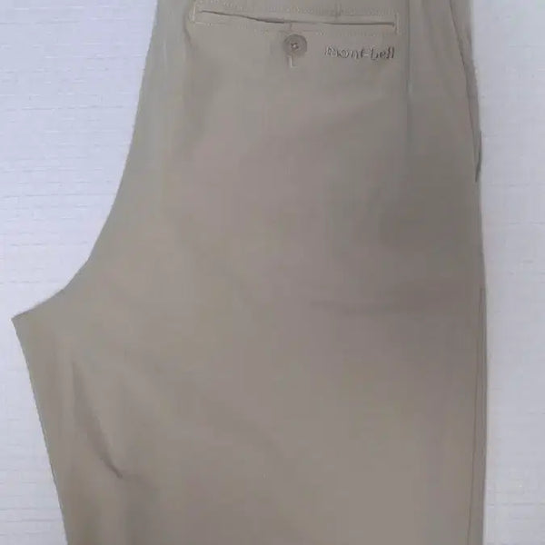 [BUNJANG] Montbell Nylon Spandex Performance Shorts Beige Size 32 / (새상품 32) 몽벨 나일론 스판 기능성 반바지