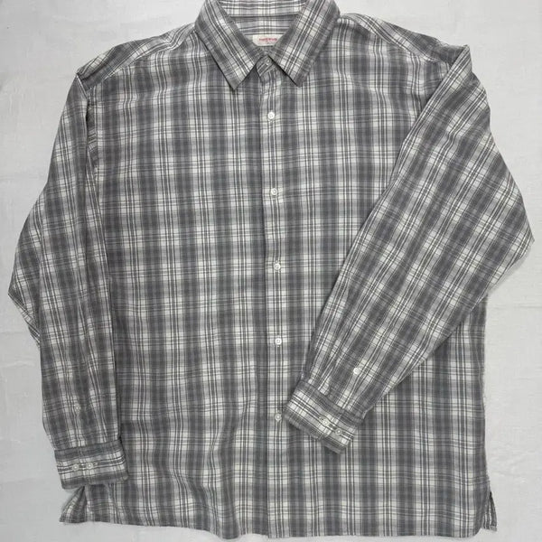 [BUNJANG] Everyone Oversized Shirt (Dove Grey) Size 4 / 에브리원 오버사이즈 셔츠 (도브 그레이) / 4사이즈