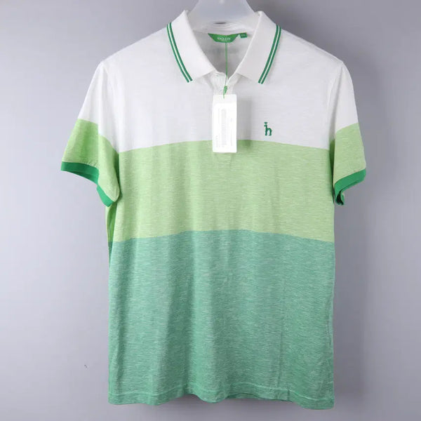 [BUNJANG] Hazzys Golf PK Collar T-shirt (New) / 헤지스 골프 PK 카라 티셔츠 반팔 신품 (100)