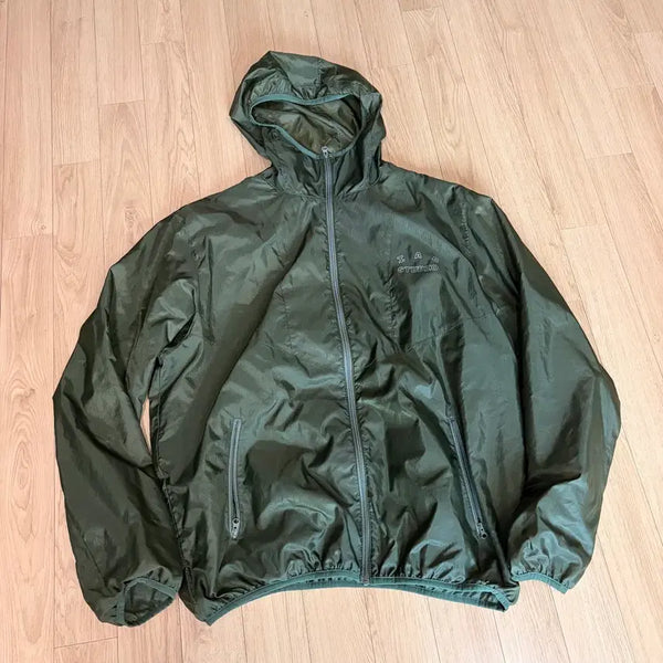 [BUNJANG] Iab Studio Ripstop Wind Jacket Deep Green / 아이앱 스튜디오 립스탑 윈드 자켓 딥 그린