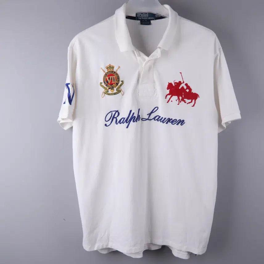 [BUNJANG] Polo Ralph Lauren Big Pony Chieftain Short Sleeve Polo Shirt XL / 폴로 빅포니 치프키프 반팔 카라티 (XL)