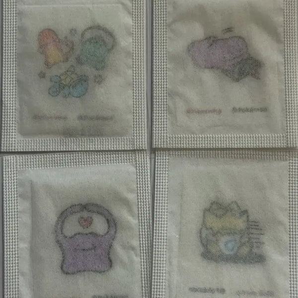 [BUNJANG] Colorgram Pokemon Stickers Bundle Set / 컬러그램 포켓몬 띠부씰 4장 일괄