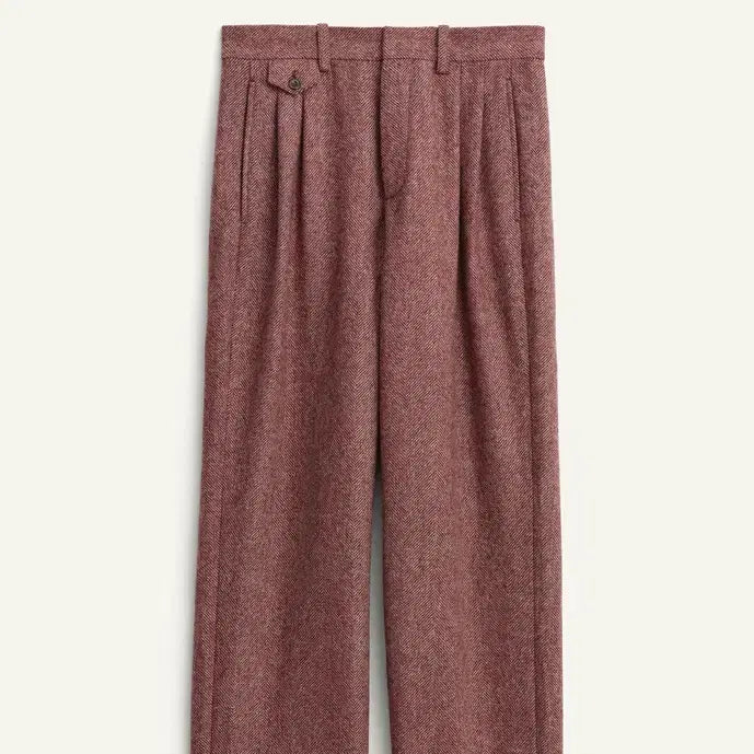 [BUNJANG] ZARA Herringbone Wool Trousers EU44 New / ZARA 헤링본 울팬츠 EU44 새제품