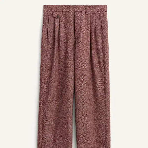 [BUNJANG] ZARA Herringbone Wool Trousers EU44 New / ZARA 헤링본 울팬츠 EU44 새제품