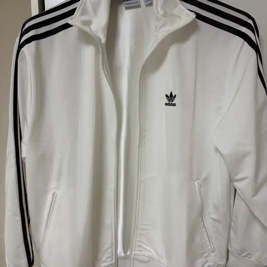 [BUNJANG] Adidas Adicolor Classic Firebird Track Top Jersey White / 아디다스 아디컬러 클래식 루즈 파이어버드 트랙탑 화이트 져지