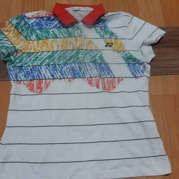 [BUNJANG] Yonex Women's Short-Sleeve Polo Shirt - Badminton Wear / 6천원구제 요넥스 여성 반팔 카라 티셔츠 배드민턴복 4