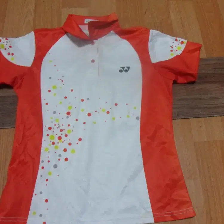[BUNJANG] Yonex Women's Short Sleeve Polo Shirt - Badminton Wear / 6천원구제 요넥스 여성 반팔 카라 티셔츠 배드민턴복 4