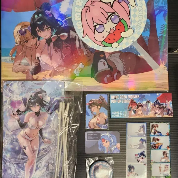 [BUNJANG] Nikke The Hyundai Pop-Up Exclusive Jewel Four-Cut Card Bundle Set (Siren, Cinderella, Marchana) / 니케 더현대 팝업 특전 주얼 네컷 카드 일괄 세이렌 신데렐라 마르차나