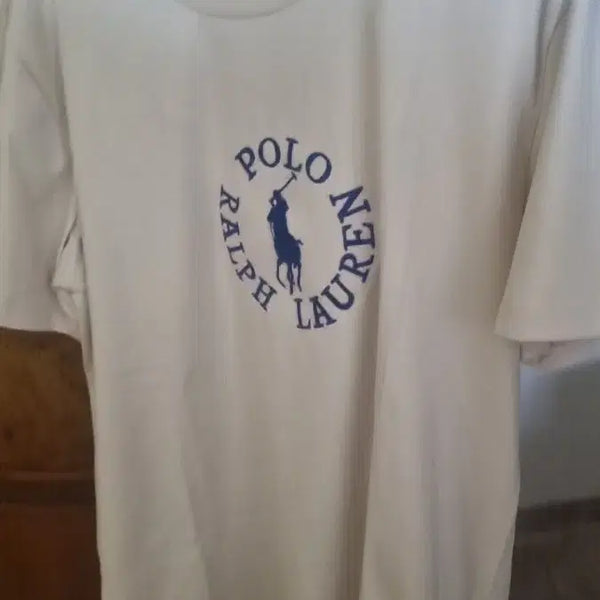 [BUNJANG] Polo Ralph Lauren Beige Short Sleeve T-Shirt XL / 폴로랄프로렌 베이지반팔티. XL