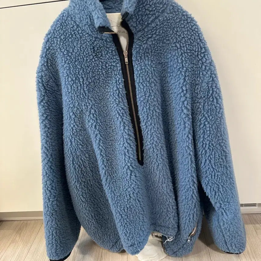 [BUNJANG] Camiel Fortgens Wool Blend Fleece Anorak Jacket - Mens M / [Camiel Fortgens] 카미엘포트젠스 아노락 플리스 M