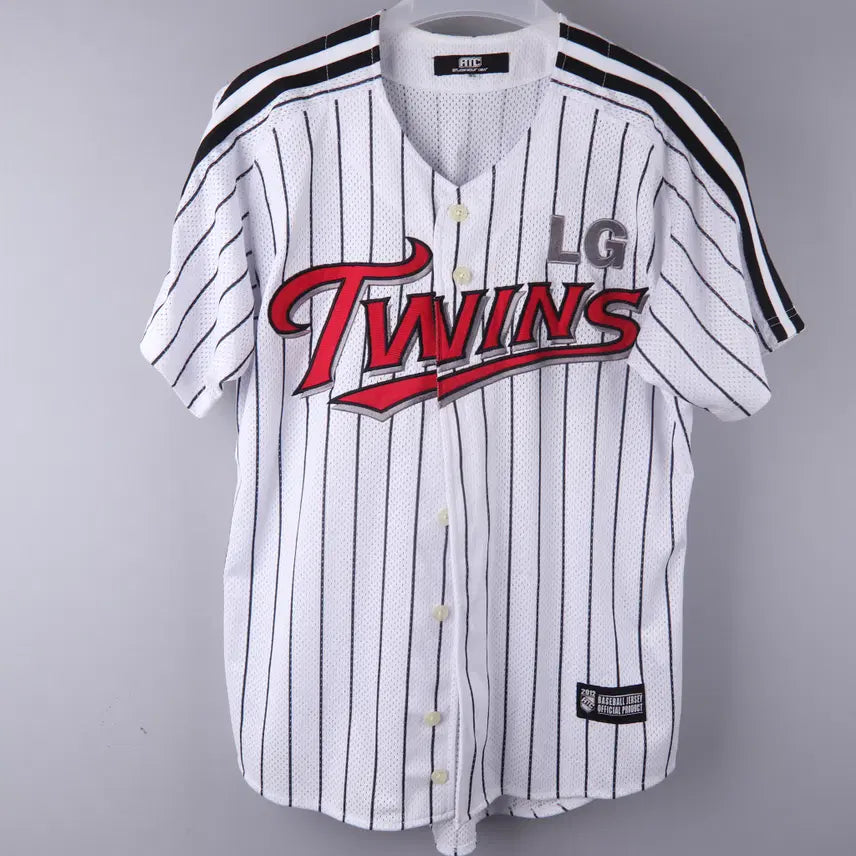 [BUNJANG] ATC LG Twins Home Retro Uniform Oh Ji-hwan (Size 95) / ATC LG 트윈스 홈 레트로 유니폼 오지환 (95)