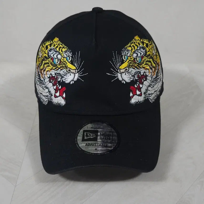 [BUNJANG] New Era x Masumi Ishikawa Double Tiger Embroidered Ball Cap / FREE 뉴에라 x 이시카와 마스미 더블 타이거 자수 볼캡