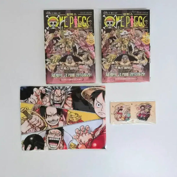 [BUNJANG] One Piece Volume 114 (Sealed First Edition) + Keyboard Cover + Acrylic Magnet / 미개봉 초판) 원피스 114 +키보드덮개+아크릴마그넷