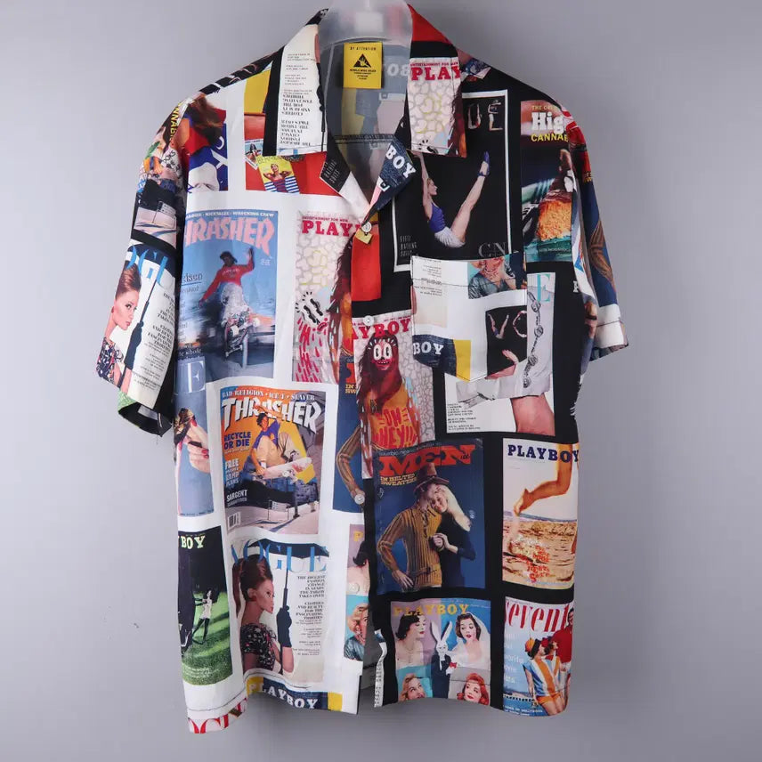 [BUNJANG] ATTENTION Vintage Hawaiian Shirt (F) / ATTENTION 빈티지 감성 하와이안 셔츠 (F)