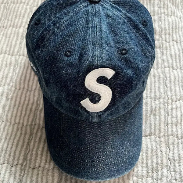 [BUNJANG] Supreme Kevlar S Logo Cap Indigo / 슈프림 케블라 S로고 캡 인디고