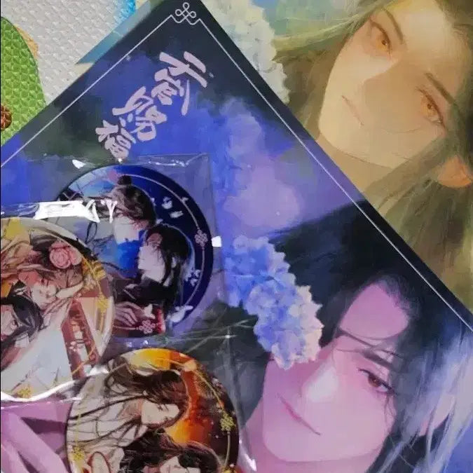 [BUNJANG] Heaven Official's Blessing Gu Shi Ya Yan Collaboration Cafe Exclusive Meal Acrylic Coaster Set & Table Mat / 천관사복 귀시야연 콜라보카페 식사 특전
