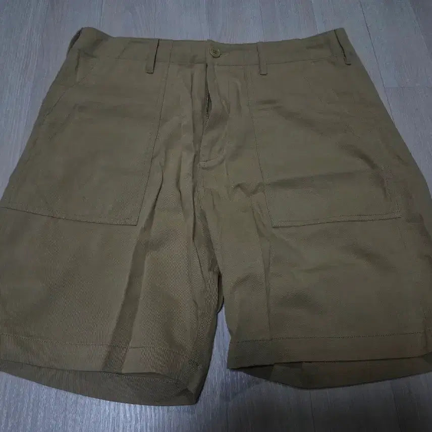 [BUNJANG] Woodby Fatigue Shorts Beige M / [M] 우드비 퍼티그 쇼츠 베이지