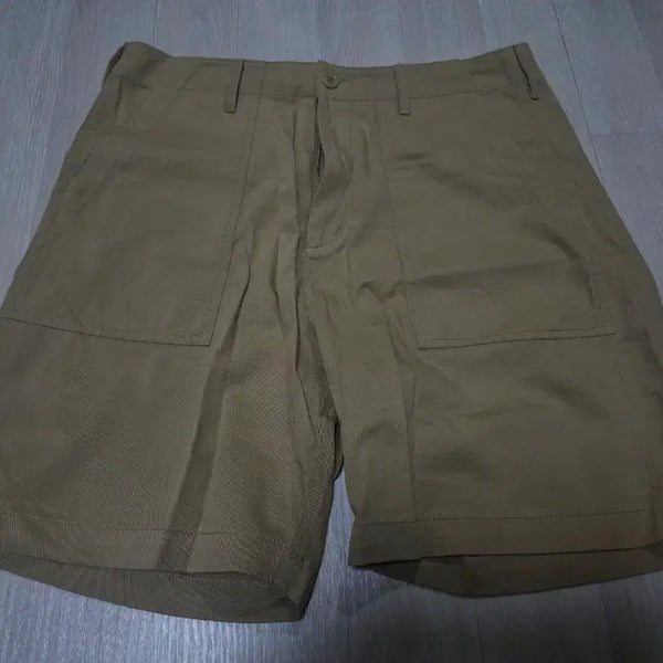 [BUNJANG] Woodby Fatigue Shorts Beige M / [M] 우드비 퍼티그 쇼츠 베이지