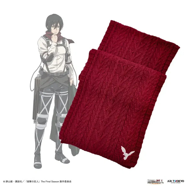 [BUNJANG] Attack on Titan Mikasa Muffler / 진격의거인 머플러 판매합니다~