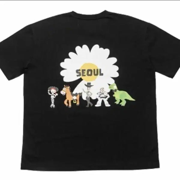 [BUNJANG] PEACEMINUSONE x Toy Story Collaboration T-Shirt - Size L / 더퍼스트팬 피스마이너스원 토이스토리 콜라보 티셔츠 L