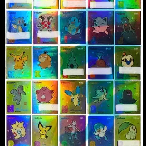 [BUNJANG] Pokemon Lemon Energy Sticker Set / 포켓몬 레모나 스티커씰 판매