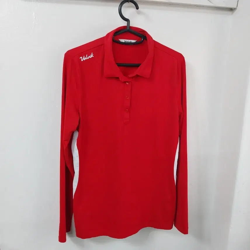[BUNJANG] Volvik Women's Long Sleeve Golf Shirt - Size 95 / 볼빅 여성95 긴팔
