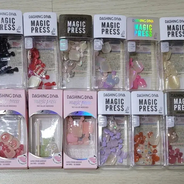 [BUNJANG] Dashing Diva Pedicure Nail Art Stickers / 데싱디바 패티큐어