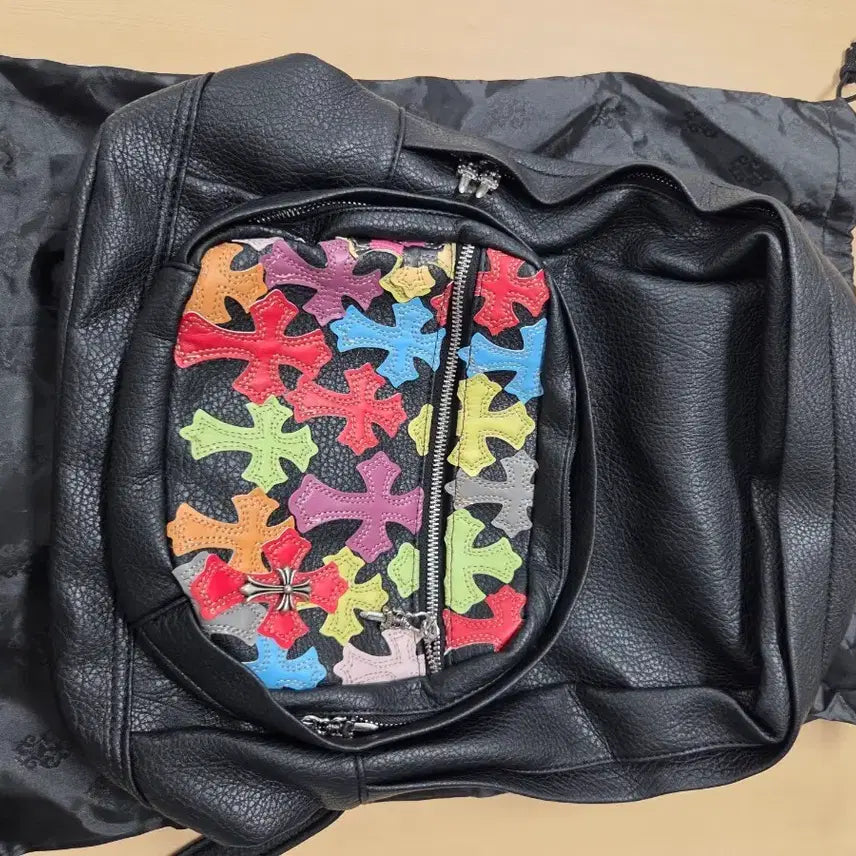 [BUNJANG] Chrome Hearts Backpack Multi Cross Black / 크롬하츠 백팩  멀티 크로스