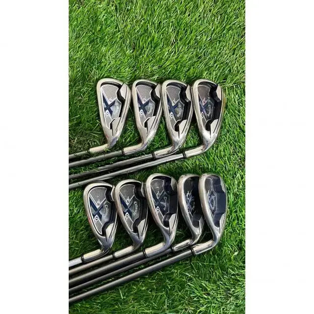[BUNJANG] Callaway X20 Men's Iron Set (6-Piece) - Graphite Shafts, Right-Handed, R Flex / 남자아이언세트 캘러웨이X20 중고아이언세트 골프클럽6