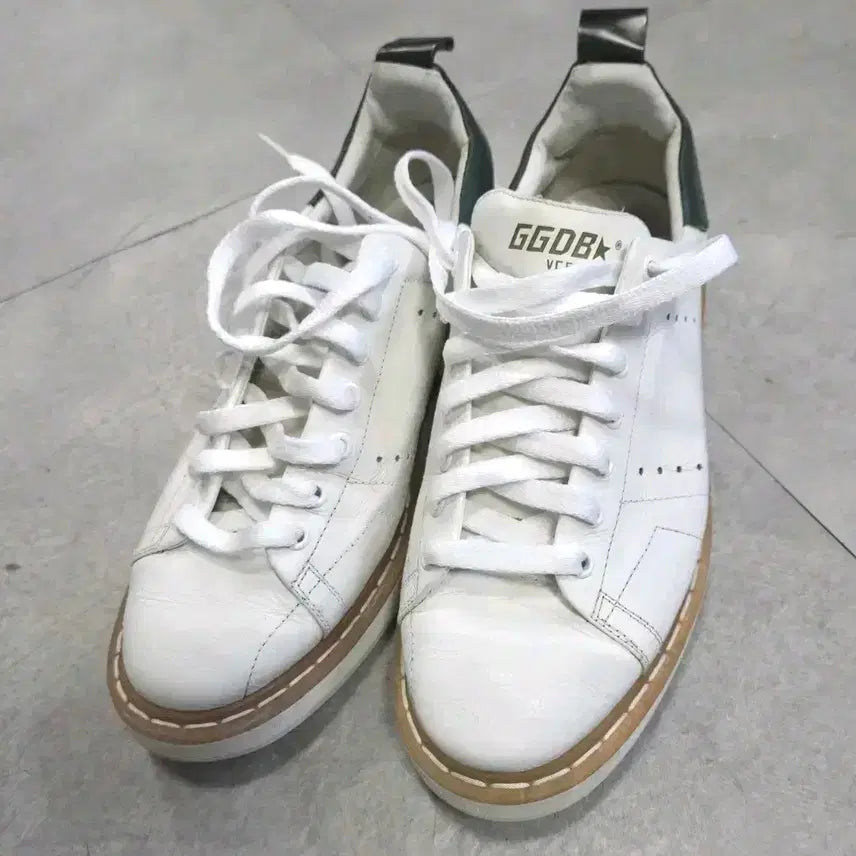 [BUNJANG] Golden Goose Starter Green Sneakers / 골든구스 스타터  그린 스니커즈   260
