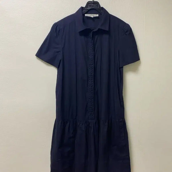 [BUNJANG] Atelier Vanessa Bruno Navy Midi Dress / 아떼바네사브루노 원피스 55