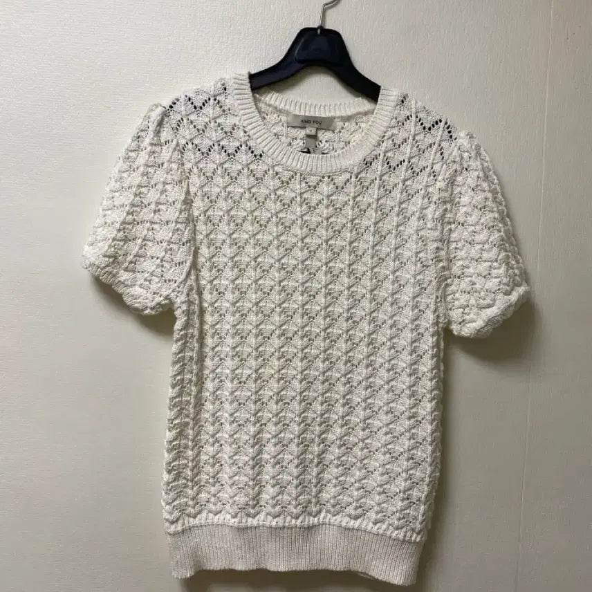 [BUNJANG] And You Short Sleeve Blouse Size 55 / 앤드유 반팔 블라우스 55