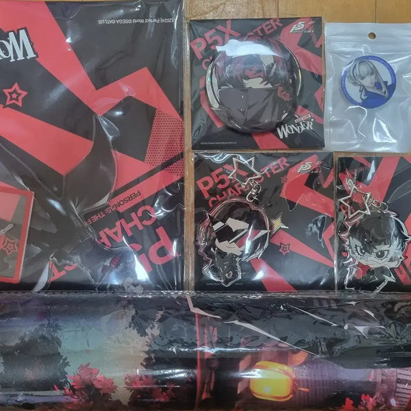 [BUNJANG] Persona 5 The Phantom X Merchandise Bundle / 페르소나5 더 팬텀 X 굿즈 판매합니다