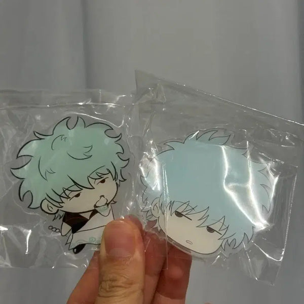 [BUNJANG] Gintama Gintoki Grip Tok (Set of 2) / 은혼 비공굿 긴토키 그립톡 2종