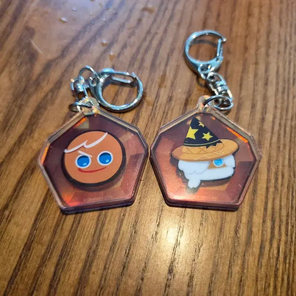 [BUNJANG] Cookie Kingdom Haeundae Pop-up Random Soul Stone Keychain / 쿠킹덤 부산 해운대 팝업 랜덤 영혼석 키링 판매