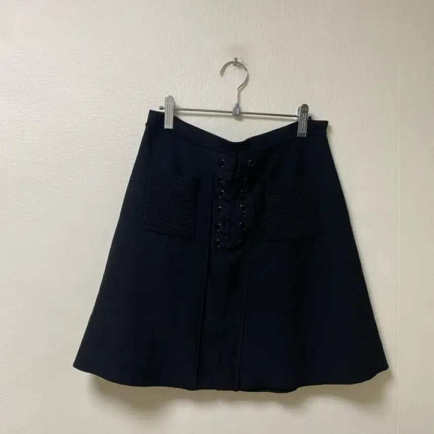 [BUNJANG] Sandro Knit Skirt Black / 산드로 니트 스커트 55