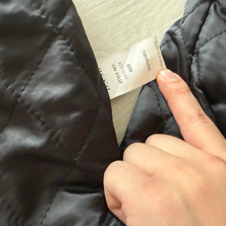 [BUNJANG] Dnsr Rampo Vegetable Lambskin Blouson Black L / Dnsr 람포 베지터블 램스킨 블루종 블랙L