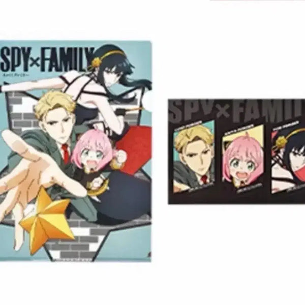 [BUNJANG] Spy x Family Lovely Ordinary Days Kuji Prize F Clear File & Sticker Set / 새상품)스파이패밀리 러블리오디너리데이즈 set9 쿠지 F상 클리어 파일&스티커 1세트