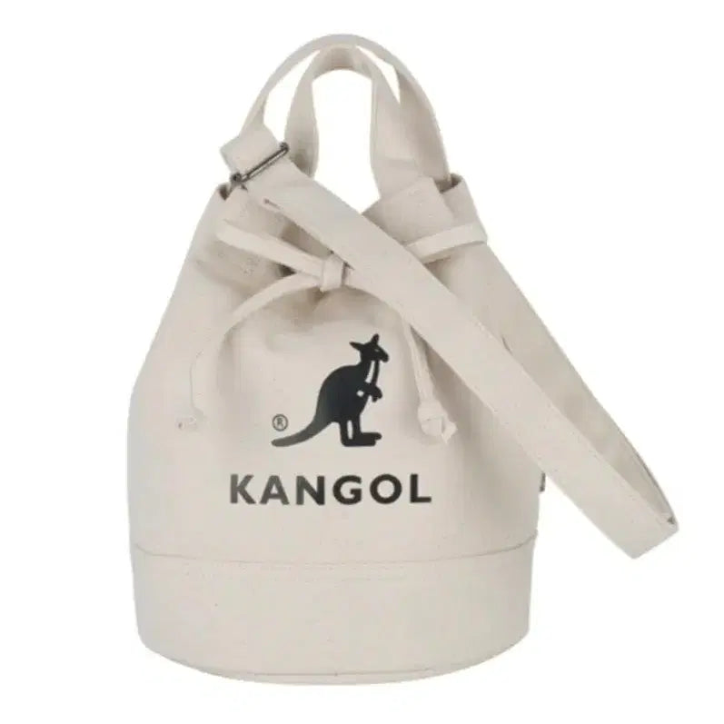 [BUNJANG] Kangol Canvas Bucket Bag / 캉골 캔버스 버킷백 가방 크로스백 복조리가방