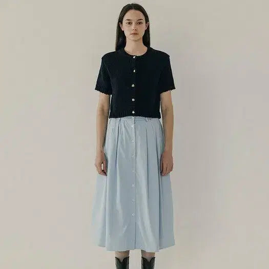 [BUNJANG] HOWUS Rachel Skirt M Sky Blue / HOWUS 호와스 라헬 스커트 M (스카이블루)