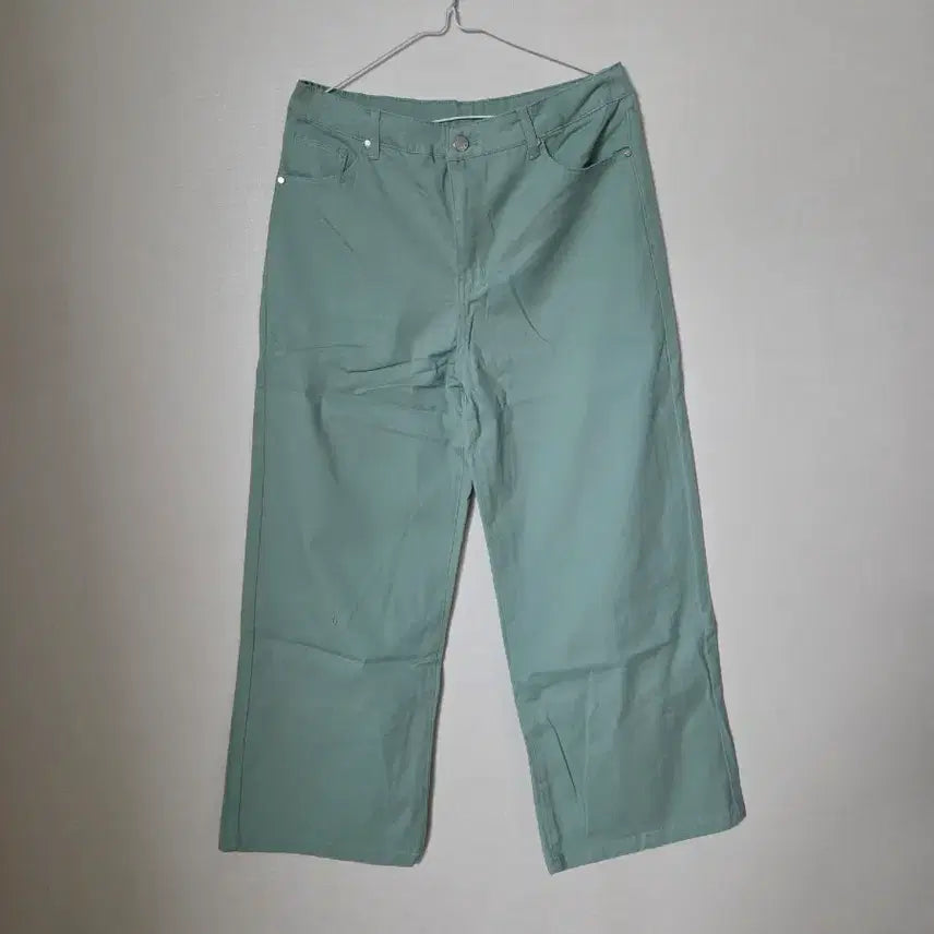 [BUNJANG] Mint Wide Denim Pants Size 77 / 민트 와이드 데님 팬츠 77