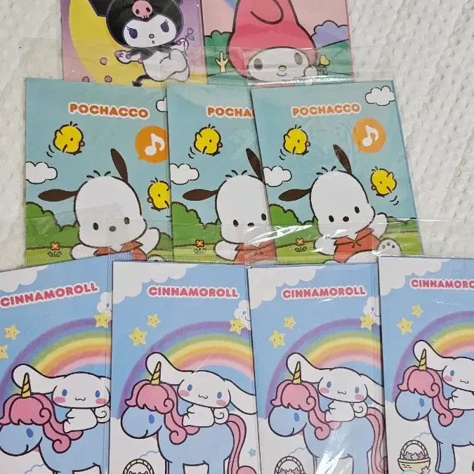 [BUNJANG] Sanrio Characters Sticker Bundle Set (My Melody, Kuromi, Pochacco, Cinnamoroll) / 일괄판매 산리오 캐릭터 스티커  (마이멜로디/쿠로미/포차코/시나모롤)