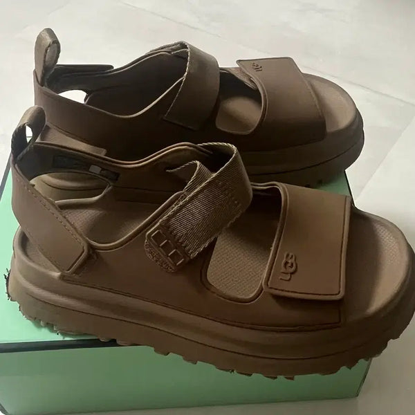 [BUNJANG] UGG Golden Glow Strap Sandals Brown Size 250 / UGG골든글로우 스트랩 샌들