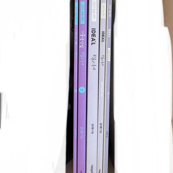[BUNJANG] Kim Ki-hyun Probability and Statistics Study Set (2027) - 5 Books / 2027 김기현T 아이디어,아이디어 워크북 ,기출생각집 (확률과 통계) 답지포함 총 5권